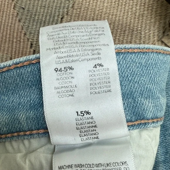 Mother The Dutchie Ankle jeans in nice shot color - Sz 31 - Picture 10 of 11